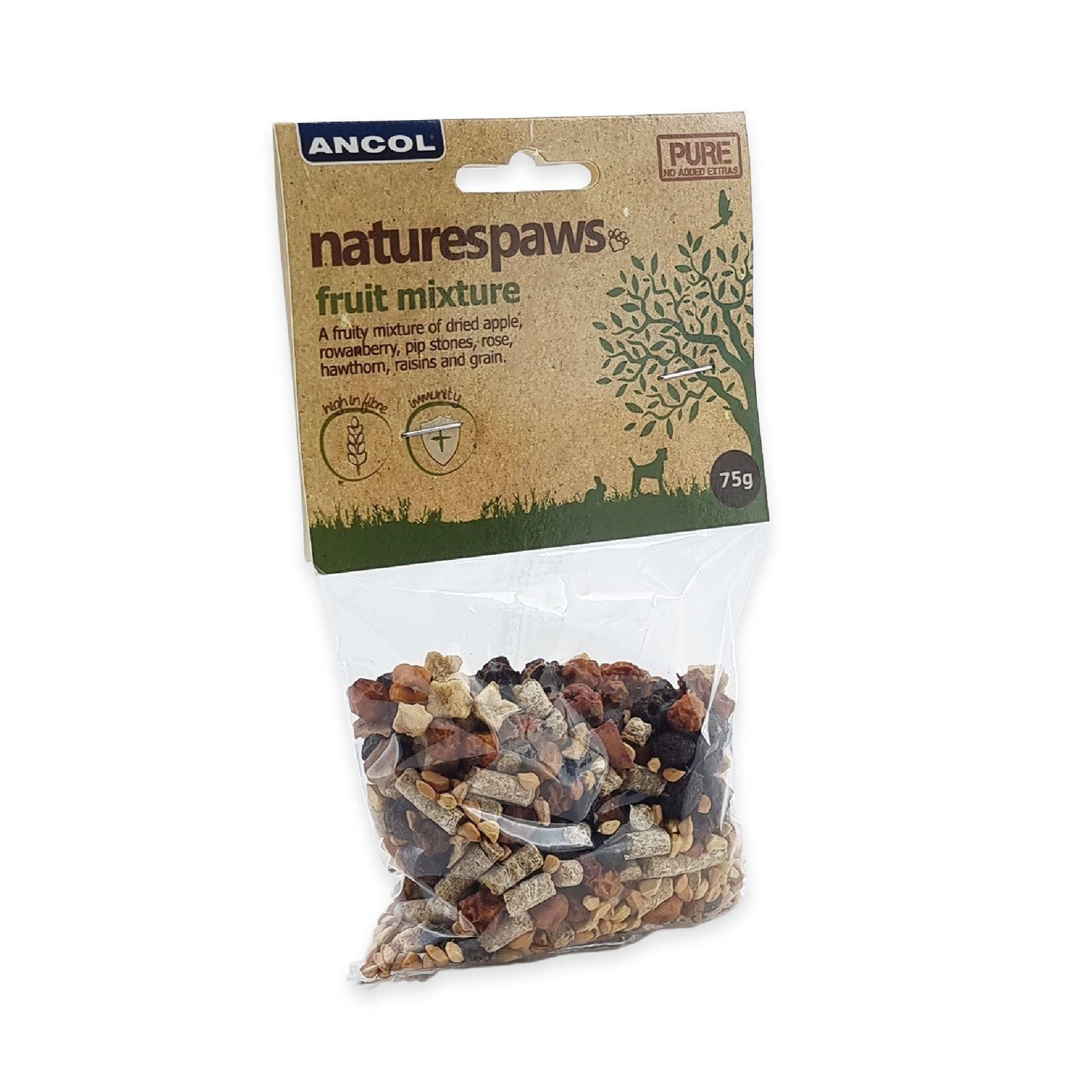 Ancol Naturespaws Fruit Mixture 75g