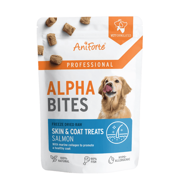 Alpha Bites Skin & Coat 90% white fish and salmon for skin & coat support
