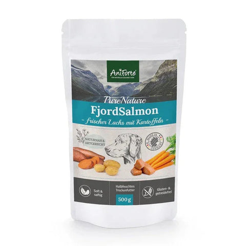 AniForte® Semi-Moist Cold-Pressed Dog Food Salmon