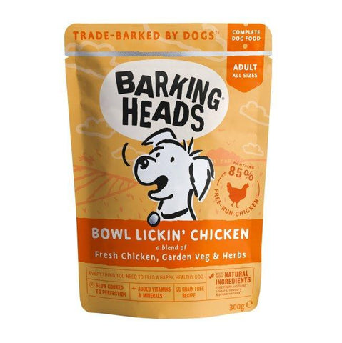 Barking Head Wet Bowl Chick 10x300g