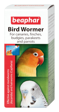 Beaphar Bird Wormer 10ml x 6