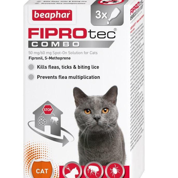 Beaphar FIPROtec COMBO Cat 3 pip x6