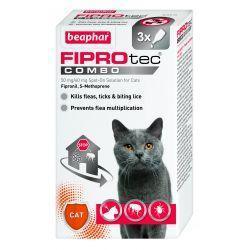 Beaphar FIPROtec COMBO Spot On for Cats - 6 Months