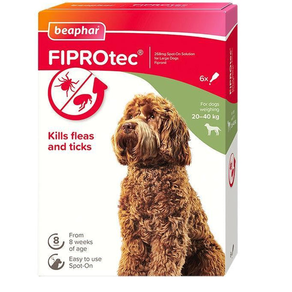 Beaphar FIPROtec Large Dog 6 pipette x6
