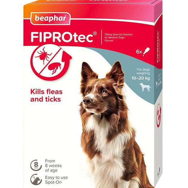 Beaphar FIPROtec Med Dog 6 pipette x6