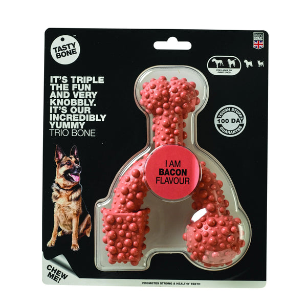 BFP Tasty Trio Bone Bacon Large Chew