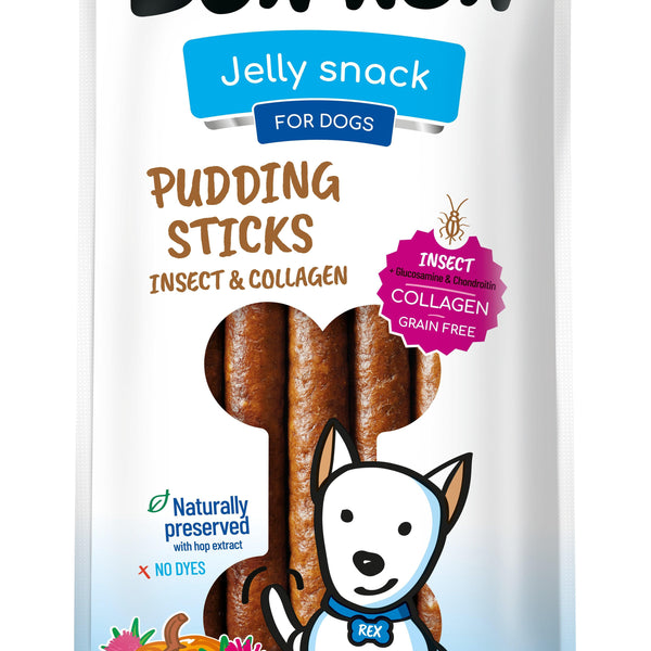 Bow Wow Pudding 6 Sticks Bacon 170g