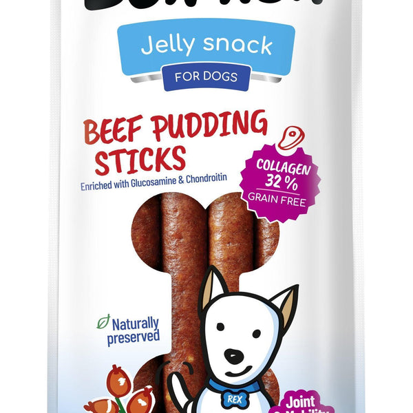 Bow Wow Pudding 6 Sticks Beef 170g