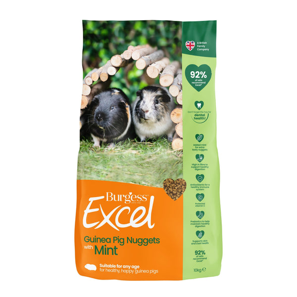 Burgess Excel Guinea Pig Mint Nuggets