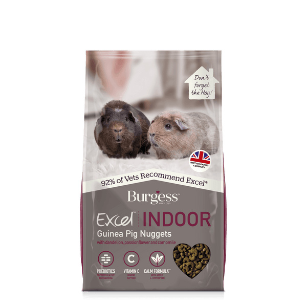Burgess Excel Indoor Guinea Pig 4x1.5kg