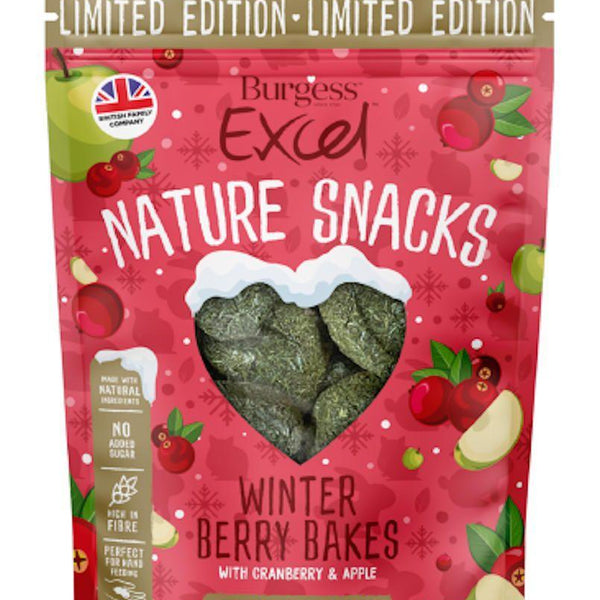 Burgess Excel Winter Berry Bakes, 60g