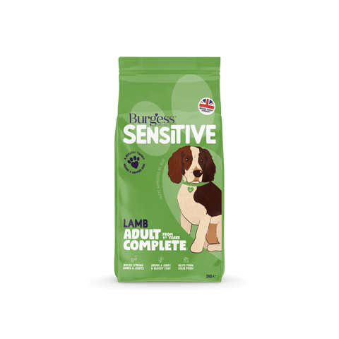 Burgess Sensitive Dog Lamb & Rice 2kg