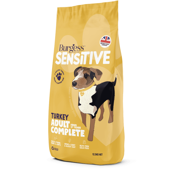 Burgess Sensitive Adult Turkey 12.5kg