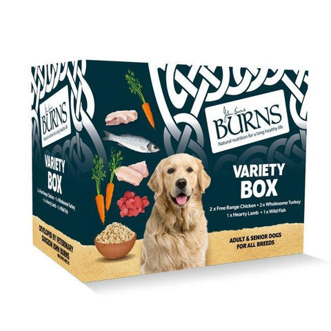 Burns Dog Trays Variety Box 6x395g