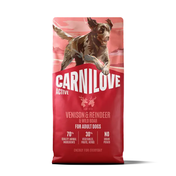 Carnilove Active Venison, Reindeer & Wild Boar 4kg