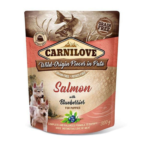 Carnilove Carnilove Salmon with Blueberries Wet Puppy Food 12 x 300g