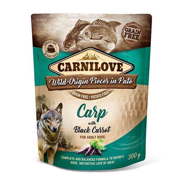 Carnilove Carp with Black Carrot Wet Dog Food 300g