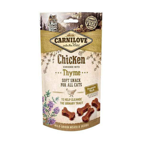 Carnilove Chicken with Thyme Cat Treats 12 x 50g