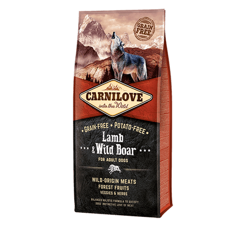 Carnilove Lamb & Wild Boar
 Dry Dog Food