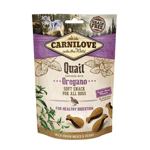 Carnilove Quail enriched with Oregano Soft Dog Treats