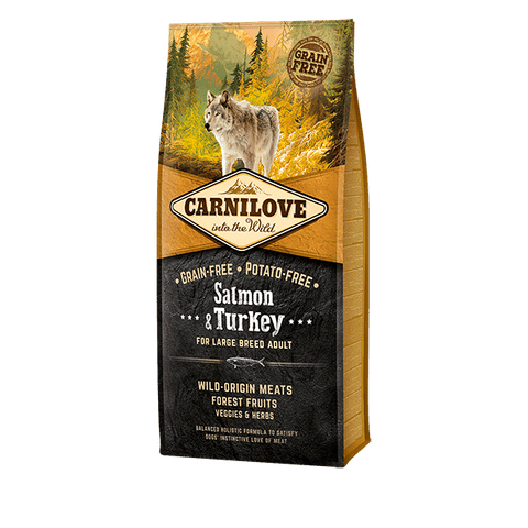 Carnilove Salmon & Turkey (Large Breed Adult)
 Dry Dog Food