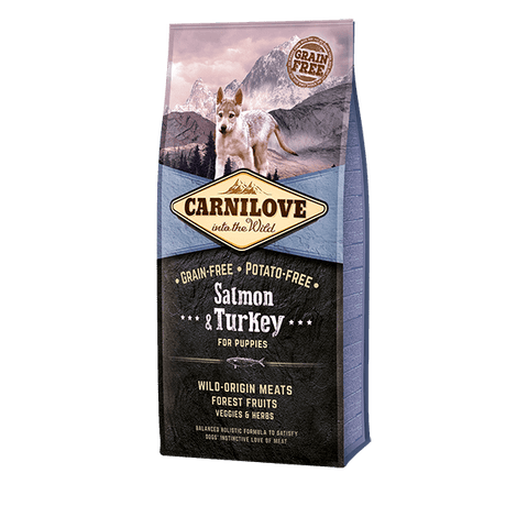 Carnilove Salmon & Turkey Puppy Dry Dog Food