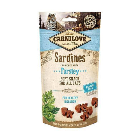 Carnilove Sardine with Parsley Cat Treats 10 x 50g