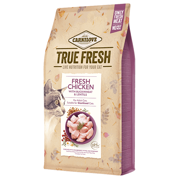 Carnilove True Fresh Cat Chicken Dry Cat Food 1.8kg