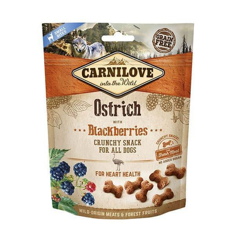 Carnilove Ostrich with Blackberries Crunchy Dog Treats