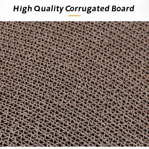 Cat Scratching Corrugated Board
