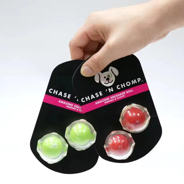 Chomp & Chase XS Squeaking Balls