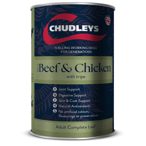 Chudleys Beef & Chicken Tripe Wet 12x395g