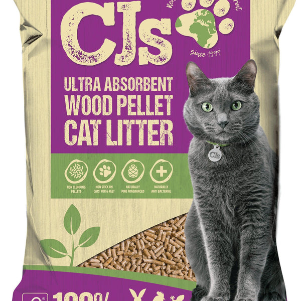 CJs Ultra Absorb Cat Litter Pellets