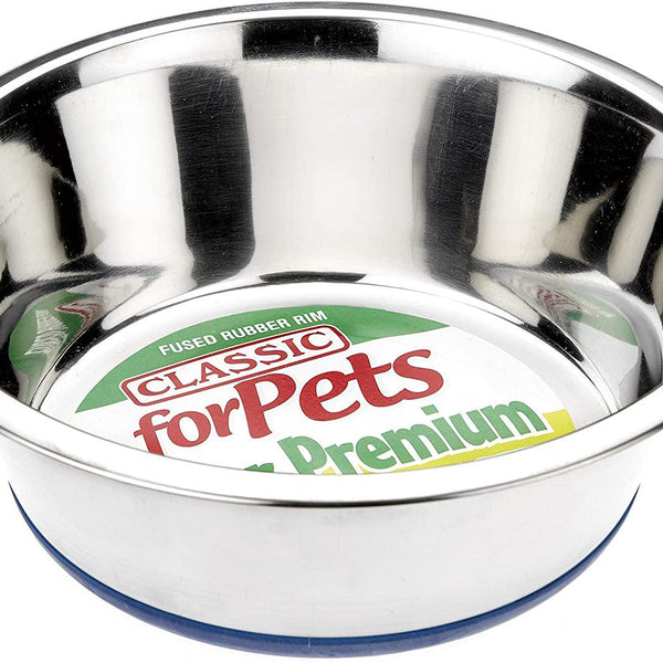 Classic S Steel Non-Slip Dish 6x9.75"