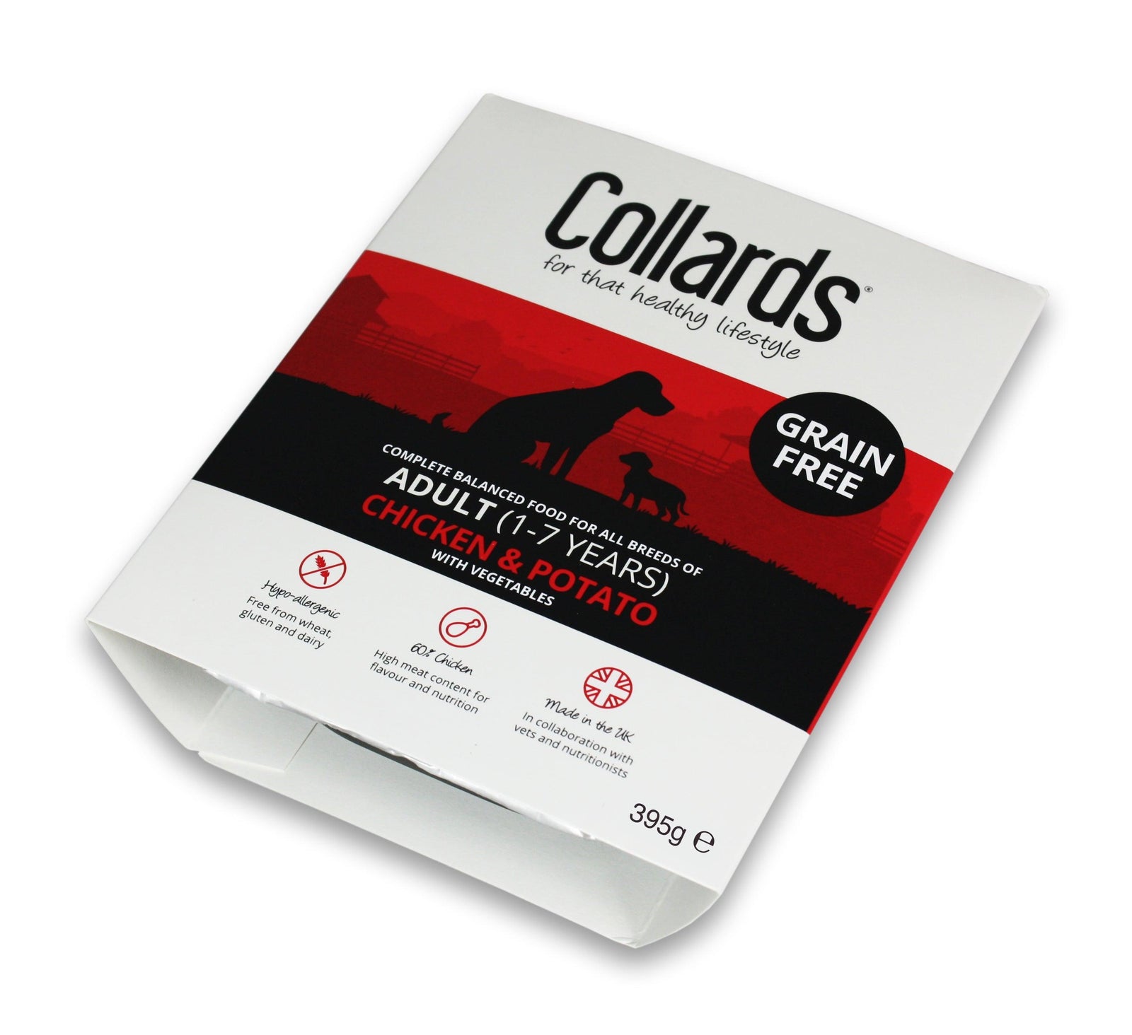 Collards Adult Grain Free Chicken&Potato 7x395g