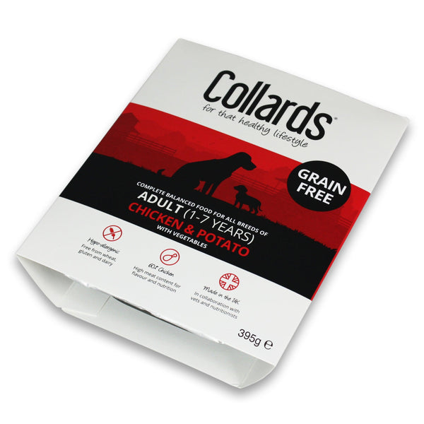 Collards Adult Grain Free Chicken&Potato 7x395g