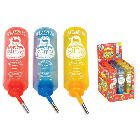 Coloured Plastic Water Bottle