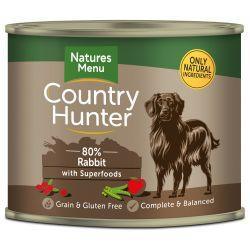 Country Hunter 80% Rabbit with Superfoods, 6 x 600g