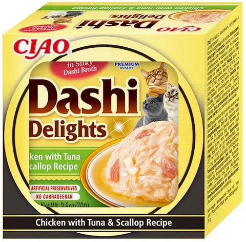 Dashi Delights Chicken with Tuna & Scallop Recipe