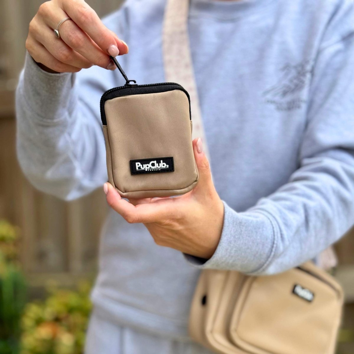Dog Treat Pouch - Tan