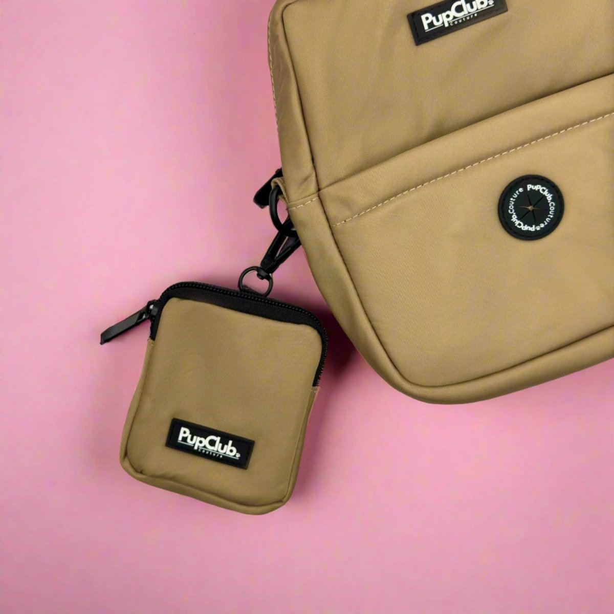 Dog Treat Pouch - Tan