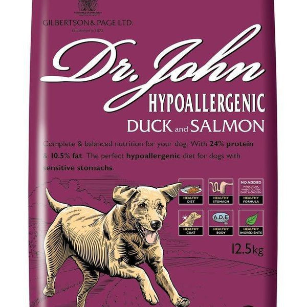 Dr John Hypoallergenic Duck & Salmon 12.5kg