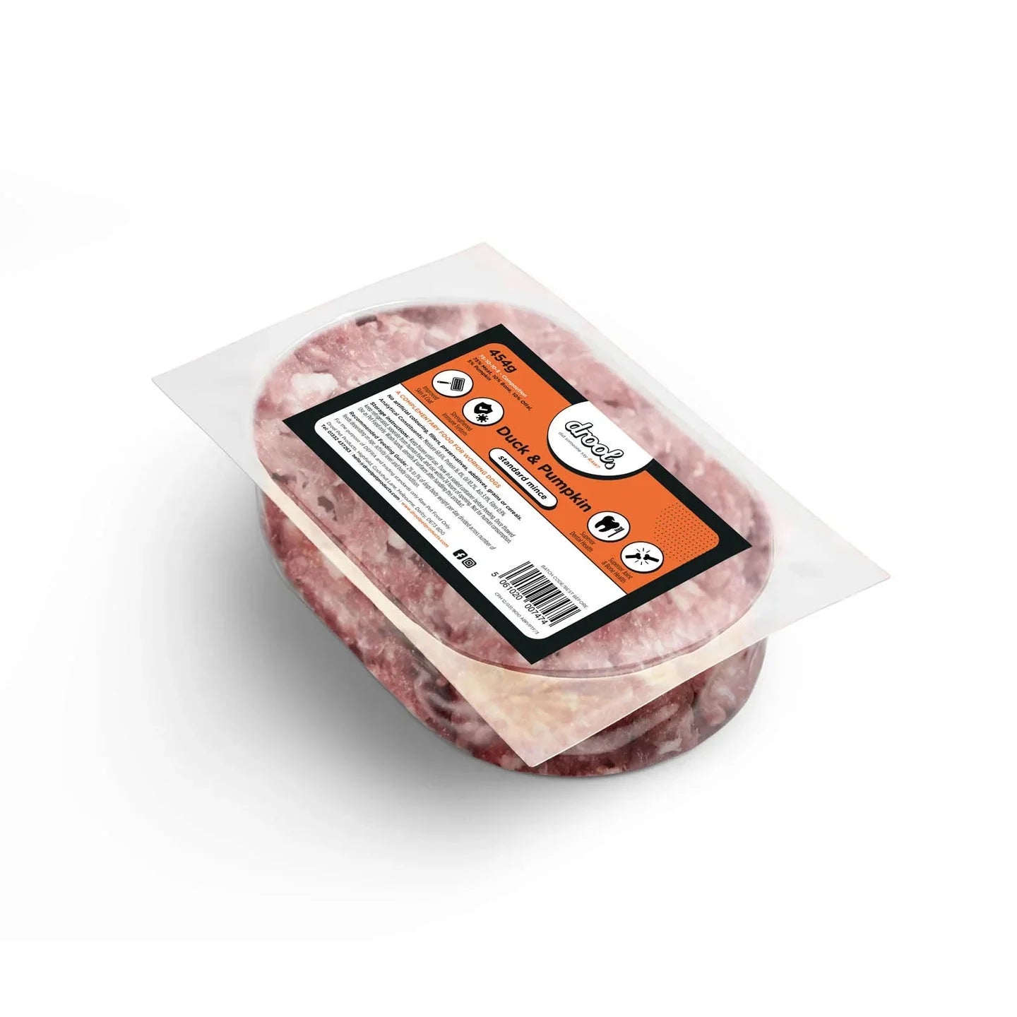 Drool Mince Standard Duck & Pumpkin 454g