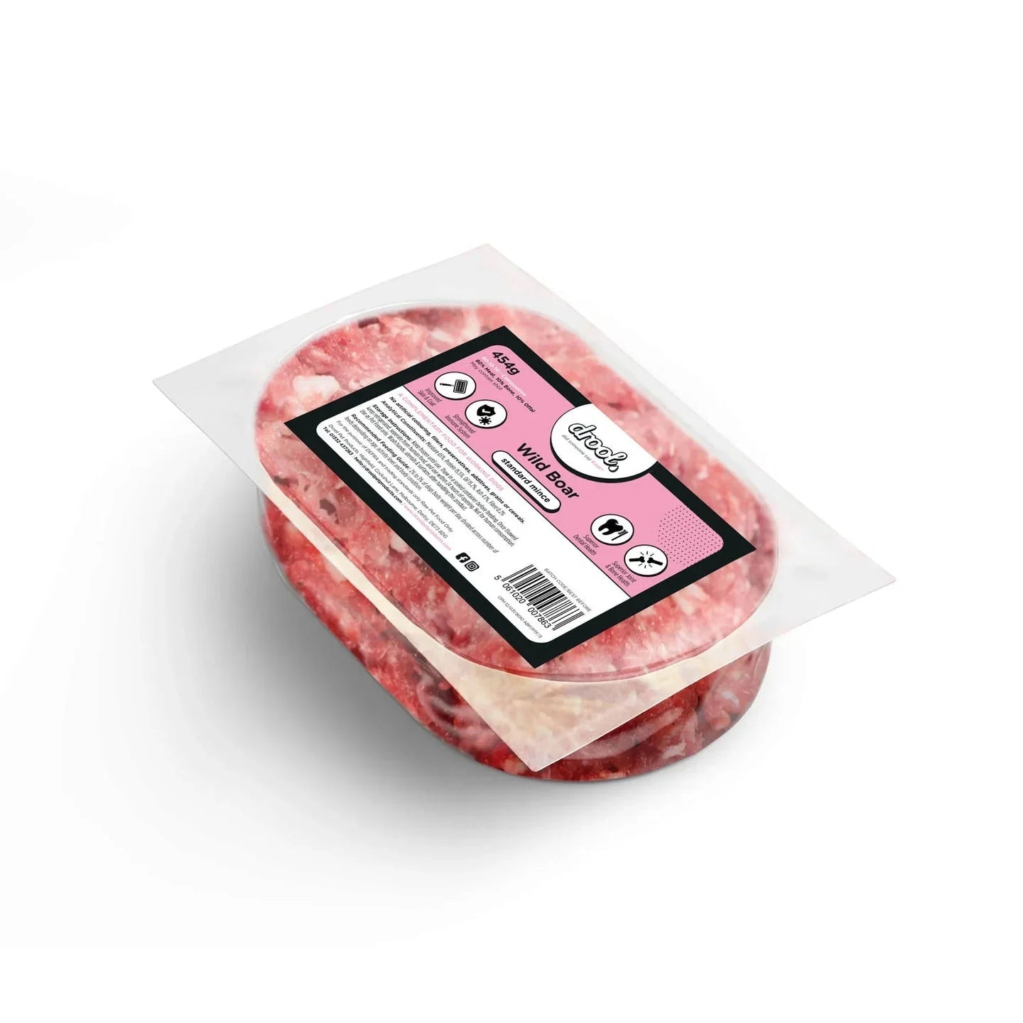 Drool Mince Standard Wild Boar 454g