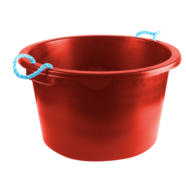 Earlswood Rope Handle Tub Red 40L