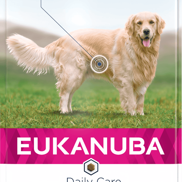 Eukanuba Daily Care Adult Overweight Dry Dog Food - Chicken 12.5kg