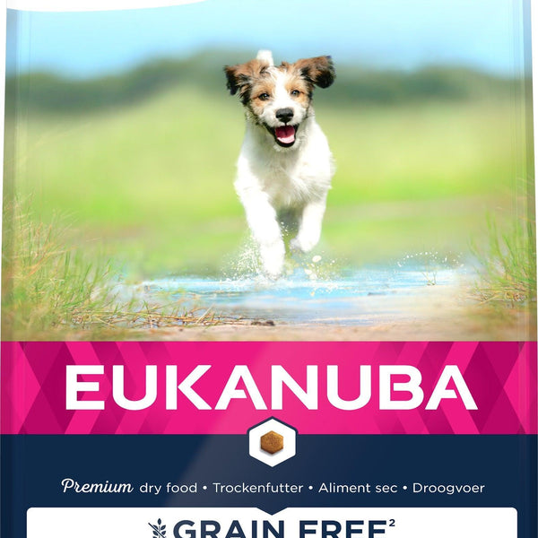 Eukanuba Grain Free - Ocean Fish - Puppy Small/Medium 3kg