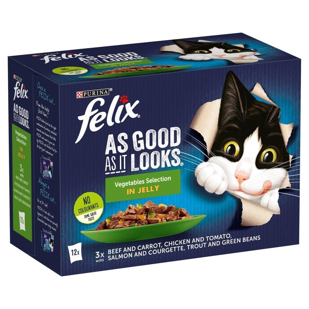Felix Pouch As Good As It Looks Vegetable Selection 4 12 x 100g