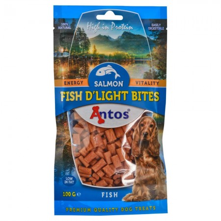 Antos Fish D'Light Salmon Bites 100g