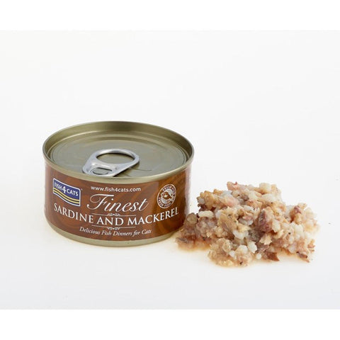 Fish4Cats Finest Sardine With Mackerel BUY 9 GET 1 FREE!